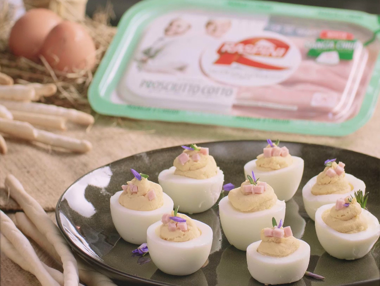 Uova al Prosciutto Cotto Raspini