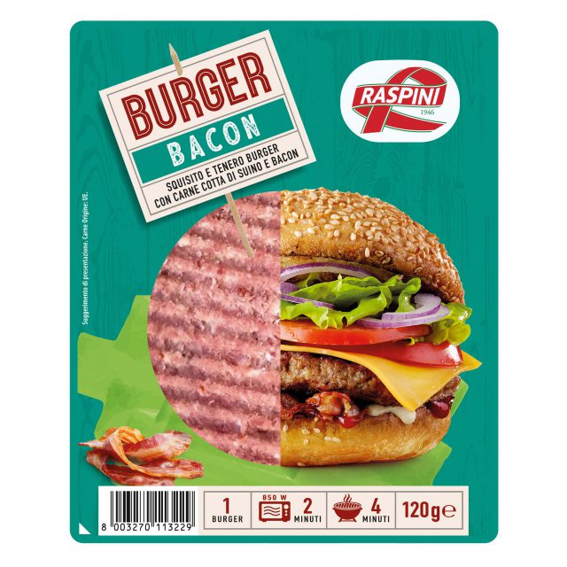 Prodotto Raspini: Burger Bacon