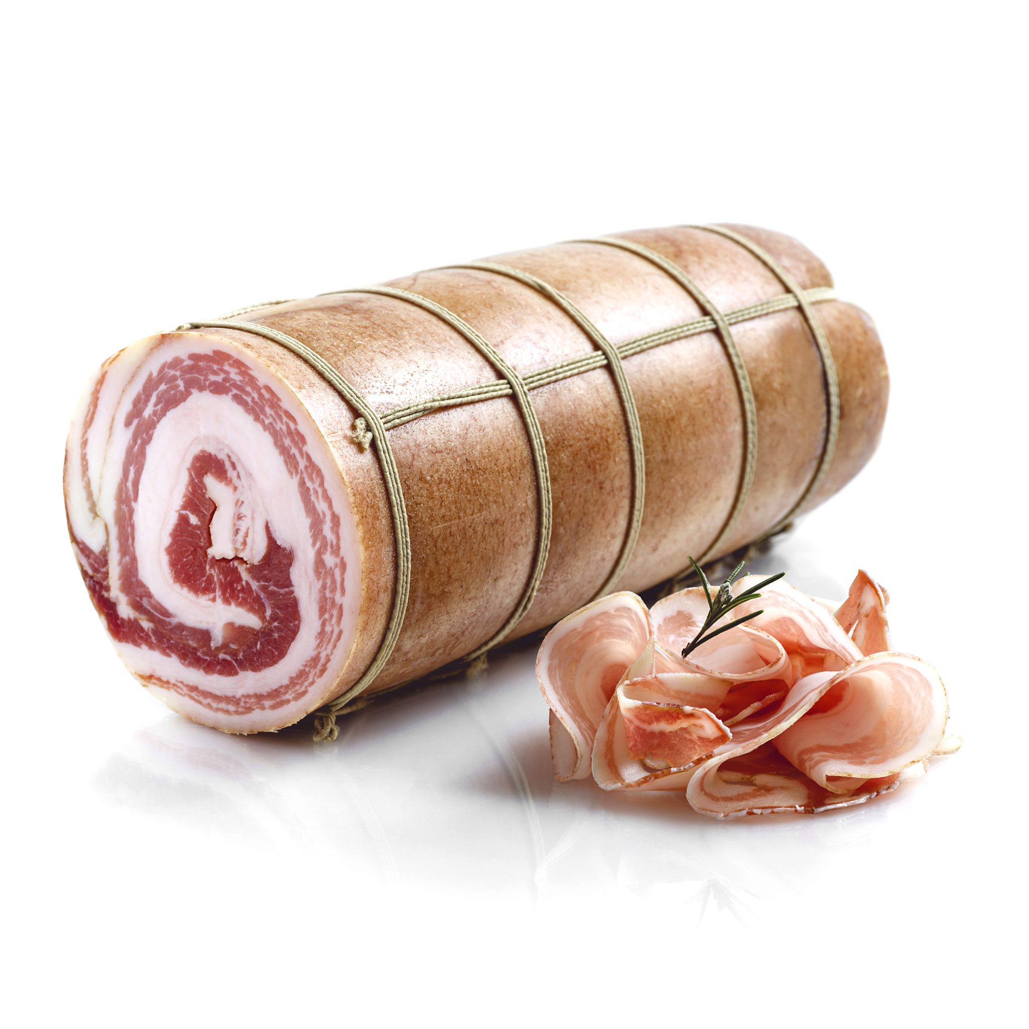 Pancetta arrotolata Raspini